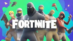 Dynamic Fortnite-themed YouTube thumbnail featuring bold text 'Winner!'