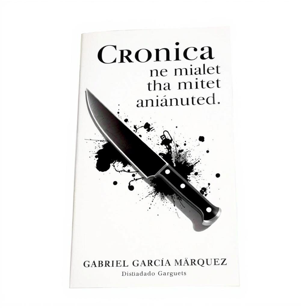 Una cubierta de libro visualmente impactante con una paleta de colores en blanco y negro
