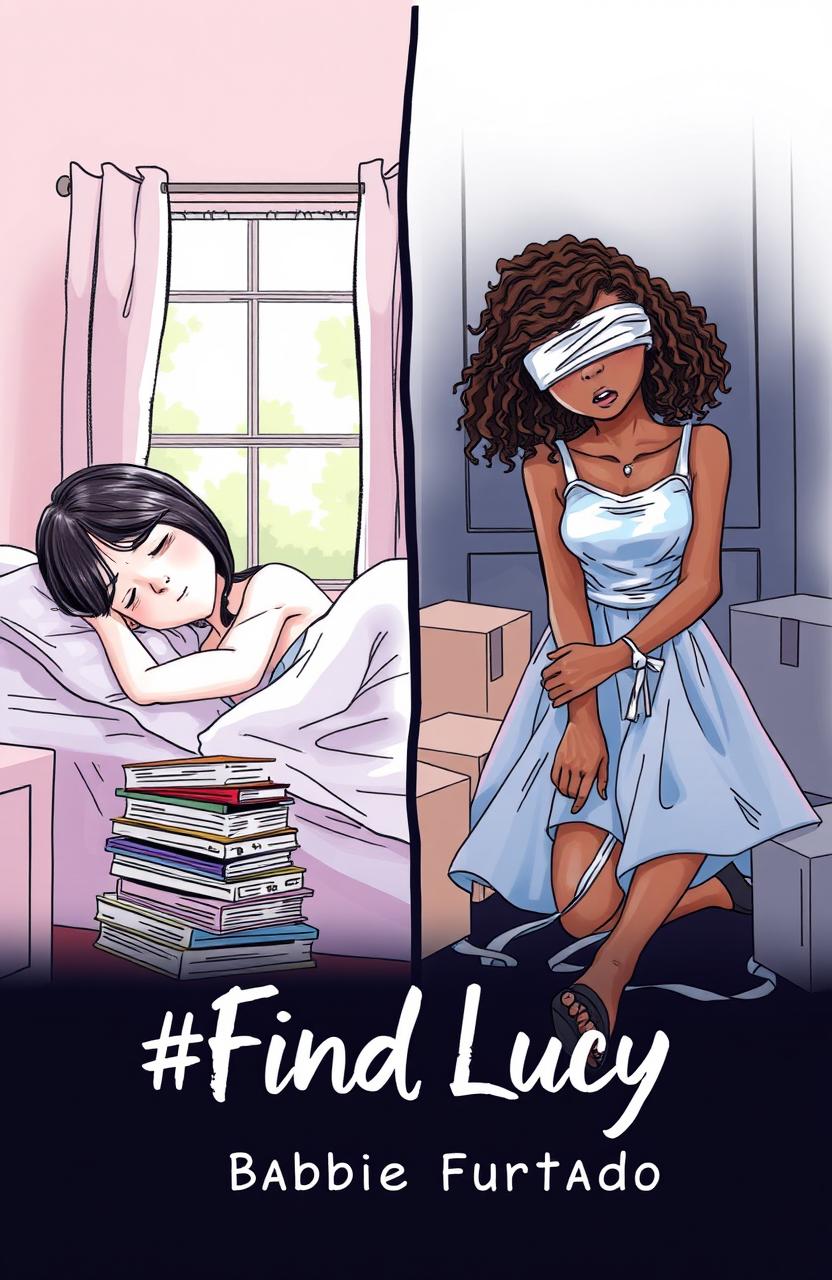 A book cover illustration in a professional sketch style with fine tracing and a colorful background, avoiding any white areas