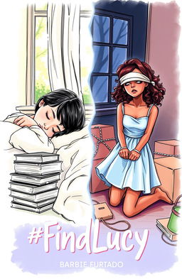 A book cover illustration in a professional sketch style with fine tracing and a colorful background, avoiding any white areas