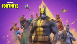 Generate an ultra-HD, Fortnite-themed YouTube thumbnail