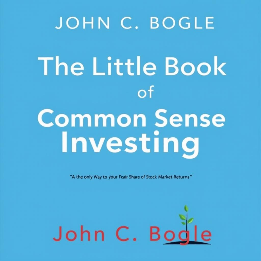 The cover of 'The Little Book of Common Sense Investing' by John C