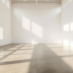 An expansive, empty space that conveys a sense of vastness and possibility