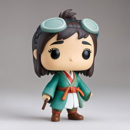 A detailed Funko Pop vinyl figure inspired by Studio Ghibli's 'Spirited Away', set against a white background.