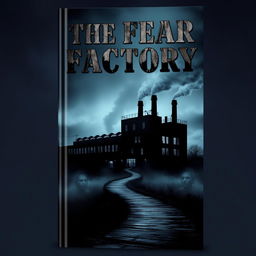 An eerie and captivating book cover titled "The Fear Factory