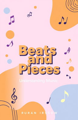 A book cover design for 'Beats and Pieces: Understanding Music'