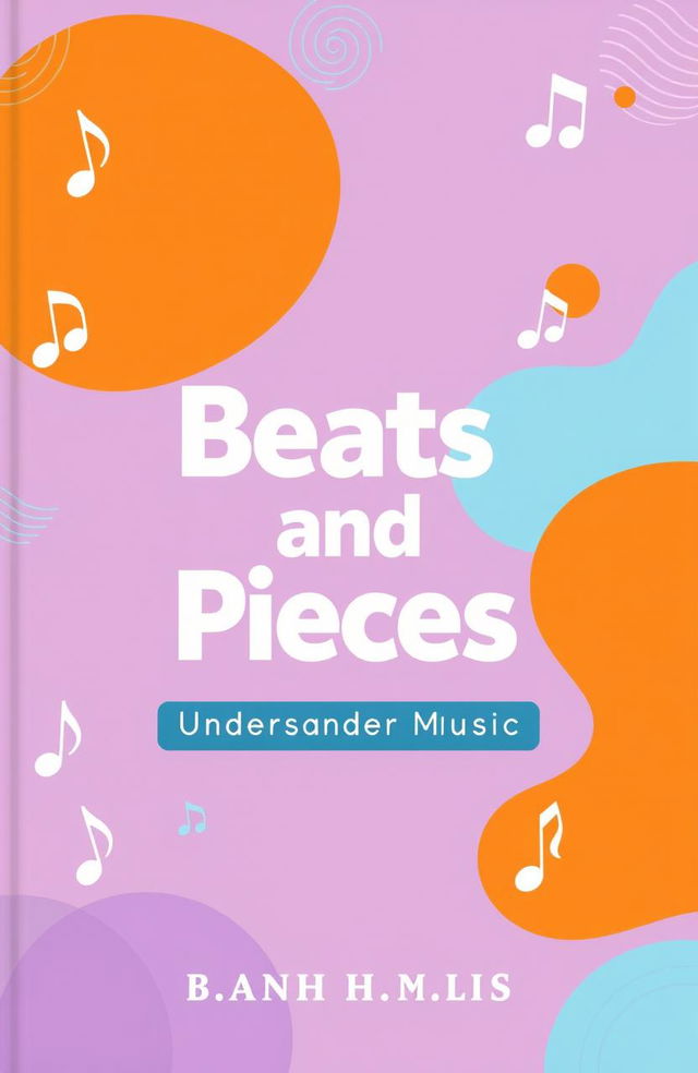 A book cover design for 'Beats and Pieces: Understanding Music'