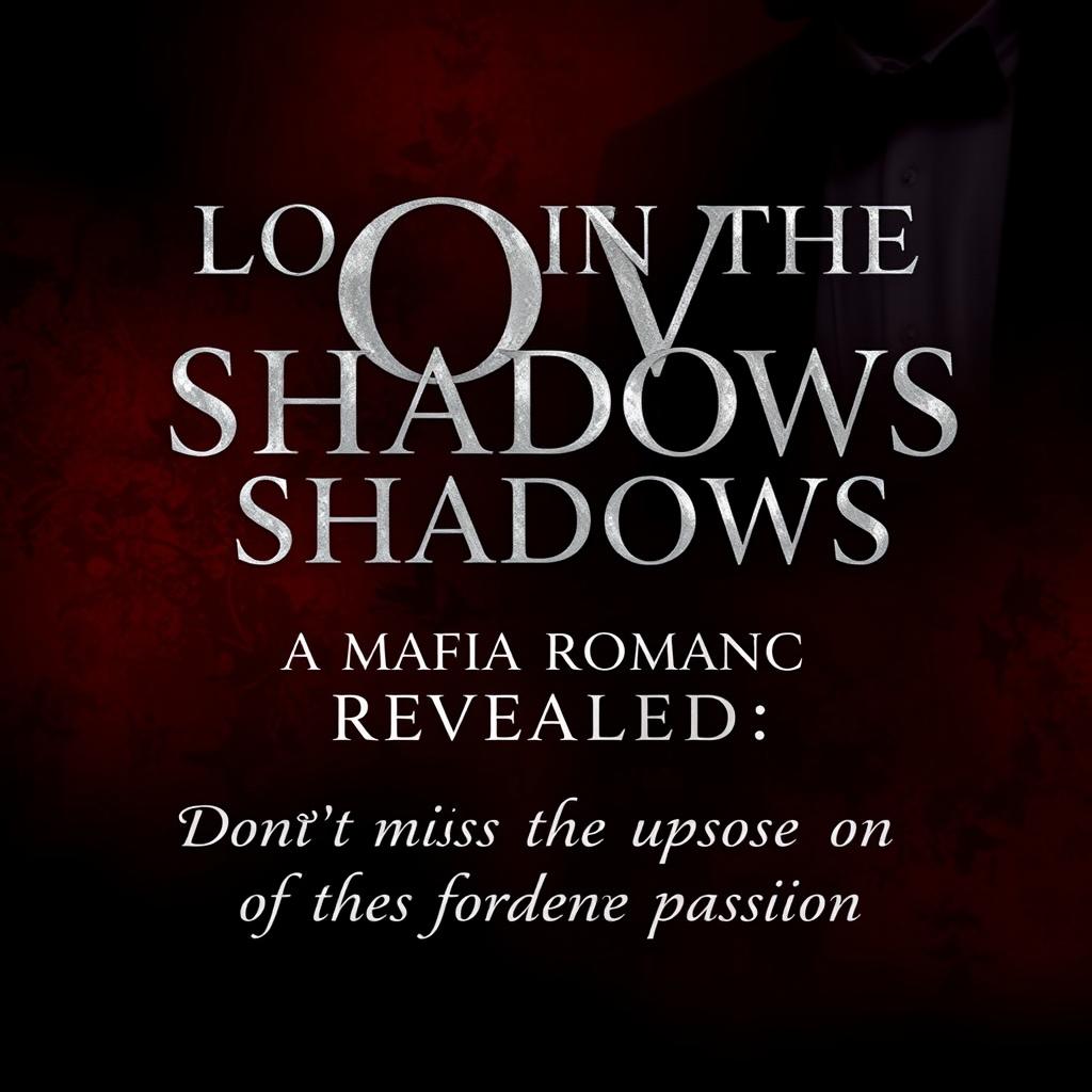 A dark romance ebook cover showcasing a mysterious, elegant atmosphere