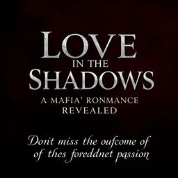 A dark romance ebook cover showcasing a mysterious, elegant atmosphere