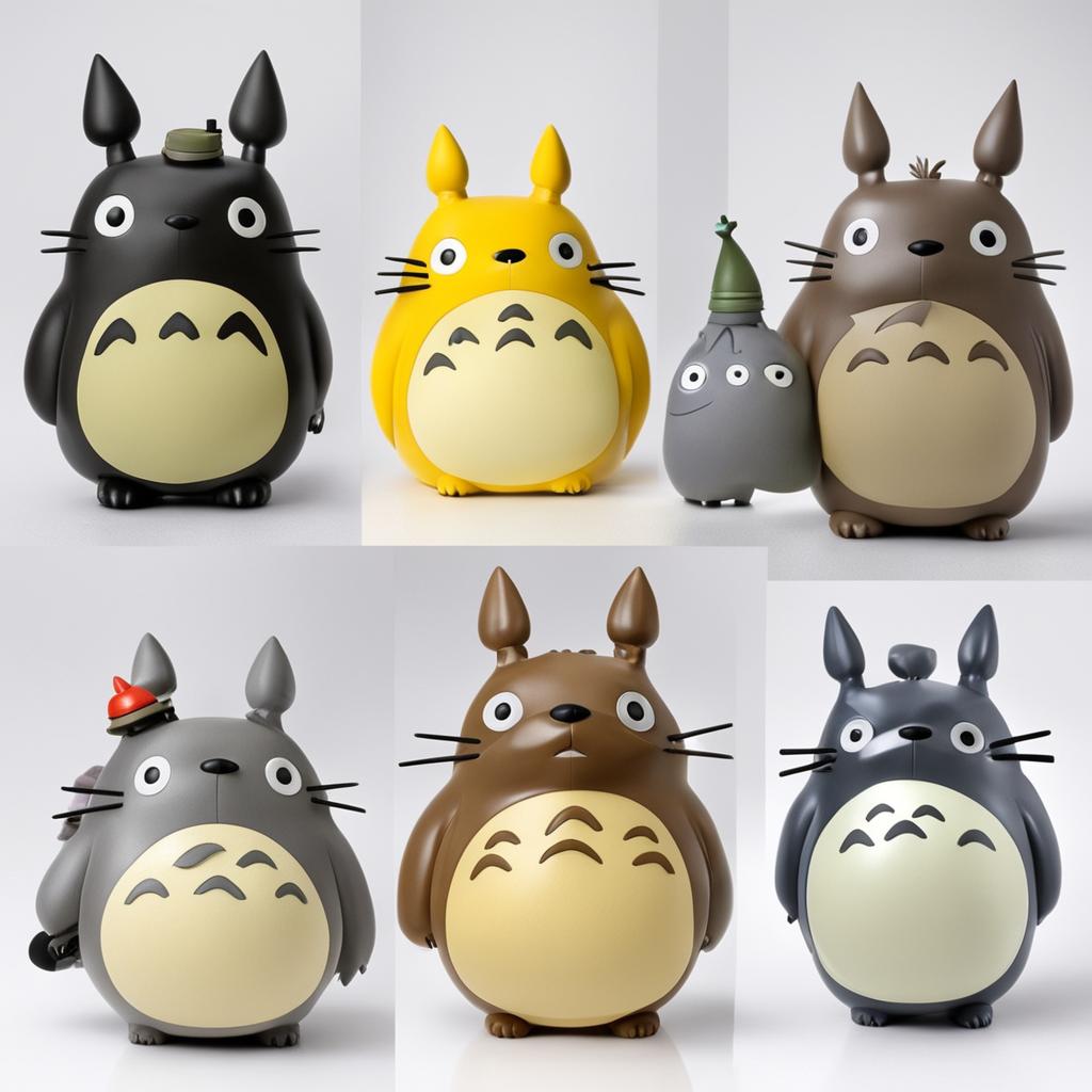 A Funko Pop vinyl figure of Totoro from 'My Neighbor Totoro' with more Funko Pop characteristics, set against a white background