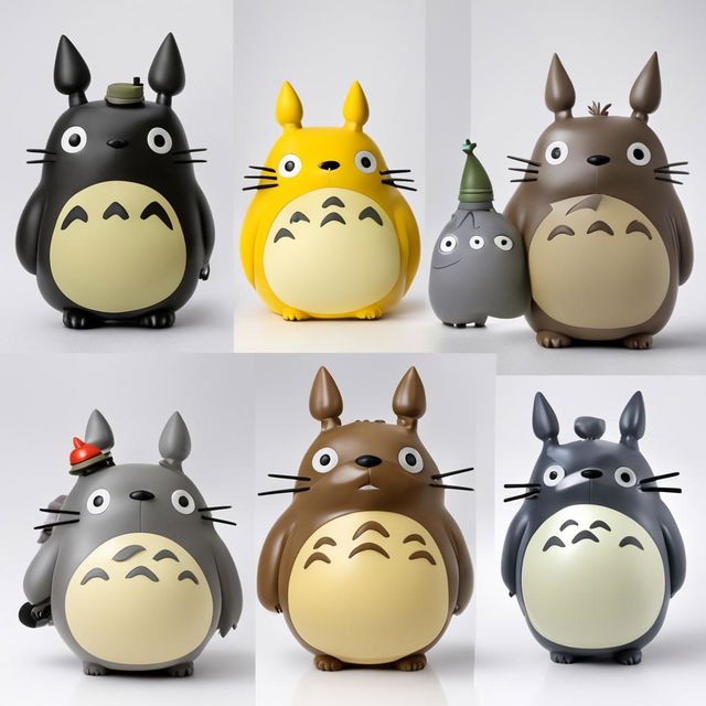 A Funko Pop vinyl figure of Totoro from 'My Neighbor Totoro' with more Funko Pop characteristics, set against a white background