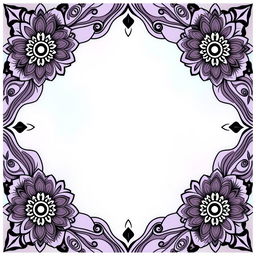 An artful back cover design for a 56-page mandala coloring book, designed with dimensions of 1600 pixels in width and 2560 pixels in height