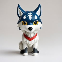 A Funko Pop vinyl figure of the wolves from Princess Mononoke, Studio Ghibli-themed, against a white background.