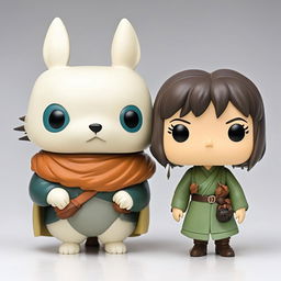 A detailed Studio Ghibli-themed Funko Pop vinyl figure against a white background.