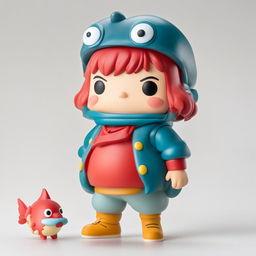 Studio Ghibli-themed Funko Pop vinyl figure of Ponyo on a white background.