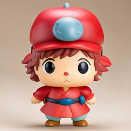 A Studio Ghibli-themed Funko Pop vinyl figure of Ponyo against a white background.