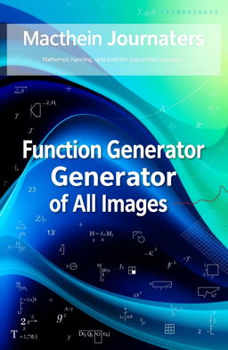 A mathematics journal cover titled 'Function Generator of All Images of Exponential Functions'
