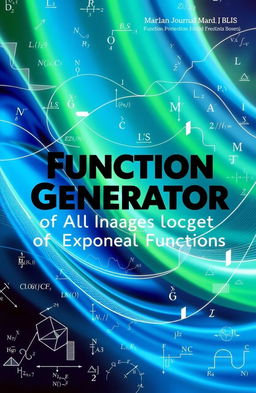 A mathematics journal cover titled 'Function Generator of All Images of Exponential Functions'