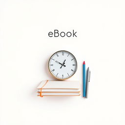 A minimalist eBook cover design featuring a sleek and modern aesthetic