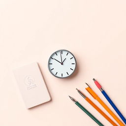 A beautifully designed minimalist eBook cover, emphasizing simplicity and elegance