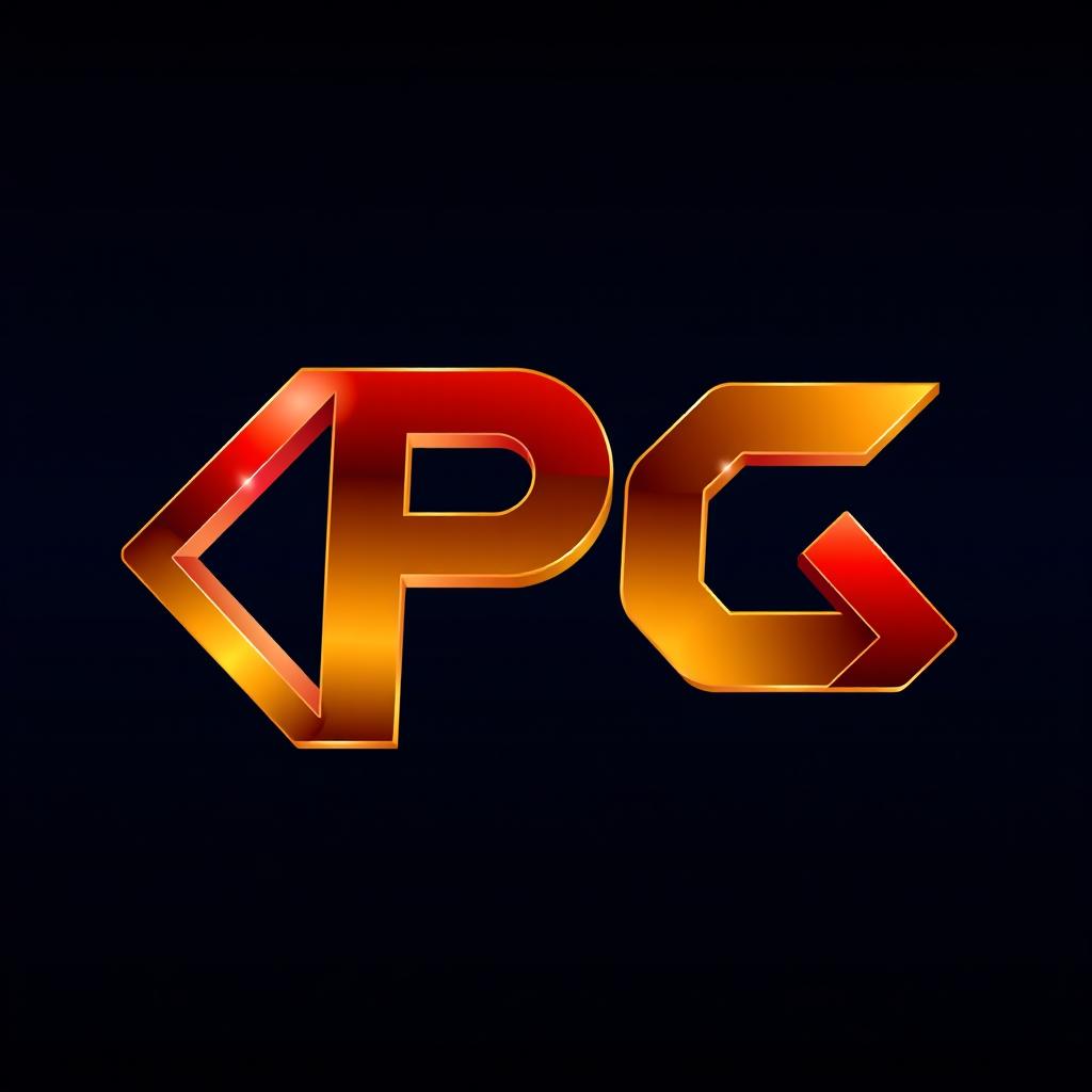 An eye-catching logo design featuring the letters 'PC' in a bold and modern style