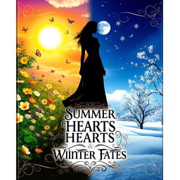 A captivating book cover for a fantasy novel