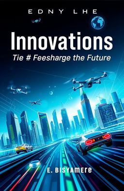 A visually striking book cover for 'Innovations: The Forces Shaping the Future'