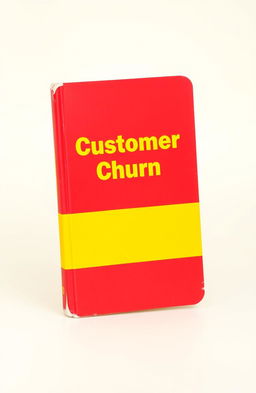 An account book with a striking red background and bright yellow accents