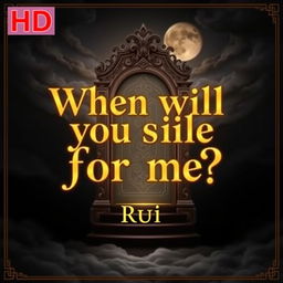 A majestic HD book cover featuring a dark theme