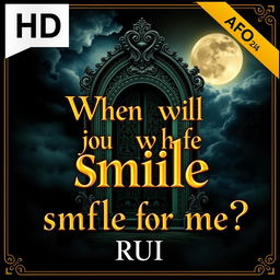 A majestic HD book cover featuring a dark theme