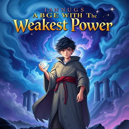 A stunning front cover design for the book 'Mage With The Weakest Power'