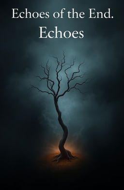 A book cover design encapsulating the solemn beauty of life's transience
