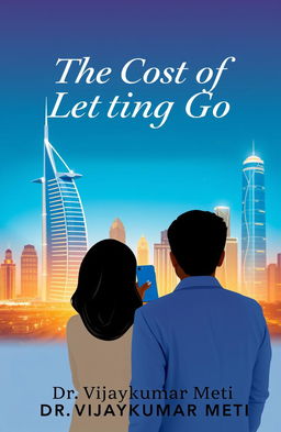 A contemporary book cover for "The Cost of Letting Go" by Dr