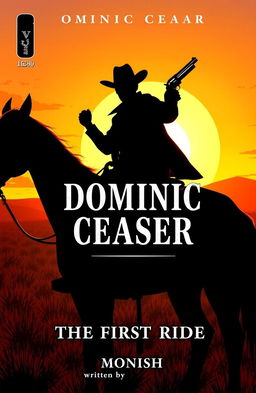 A western comic book cover featuring a cowboy named Dominic Ceasar