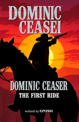 A western comic book cover featuring a cowboy named Dominic Ceasar