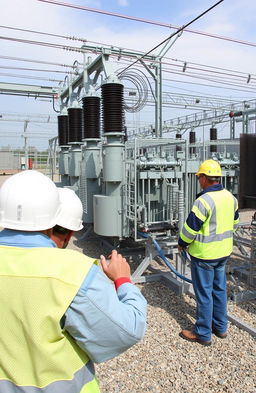 A detailed report on the field visit to an electrical grid substation, highlighting key observations, functionalities and components observed during the visit
