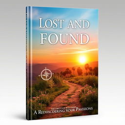 A captivating book cover for "Lost and Found: Reclaiming Your Motivation and Purpose