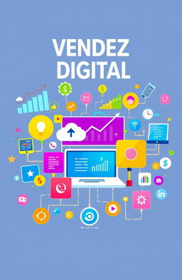 Vendez Digital: Transform your ideas into profits, showcasing a dynamic and modern digital marketplace concept