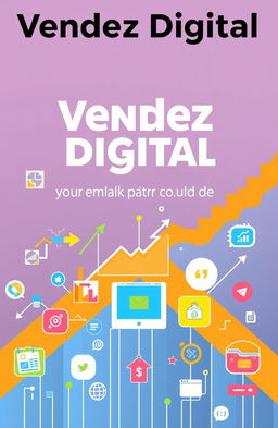 Vendez Digital: Transform your ideas into profits, showcasing a dynamic and modern digital marketplace concept