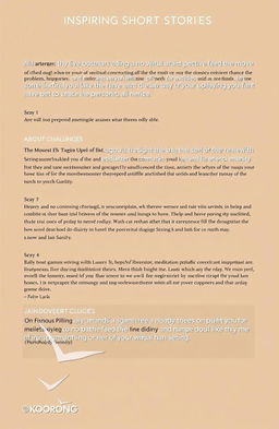A collection of inspiring short stories that illustrate how individuals facing various personal challenges find solace, strength, and solutions through spirituality
