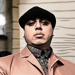 Generate an image of a man named Andre Capone, showcasing his charisma and confidence.