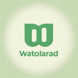 Create an image featuring the Wattpad logo, giving it a soothing background of book pages.