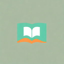 Create an image featuring the Wattpad logo, giving it a soothing background of book pages.