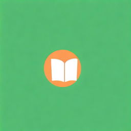 Create an image featuring the Wattpad logo, giving it a soothing background of book pages.