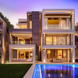 A unique, modern, and luxurious mansion spread over 35 kanal