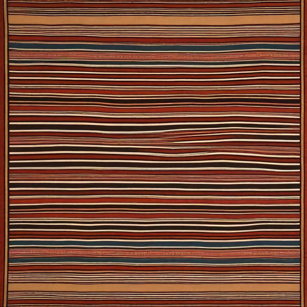 A well-proportioned, repetitive pattern of geometric figures, reflecting the intricacy of a typical Guatemalan textile.