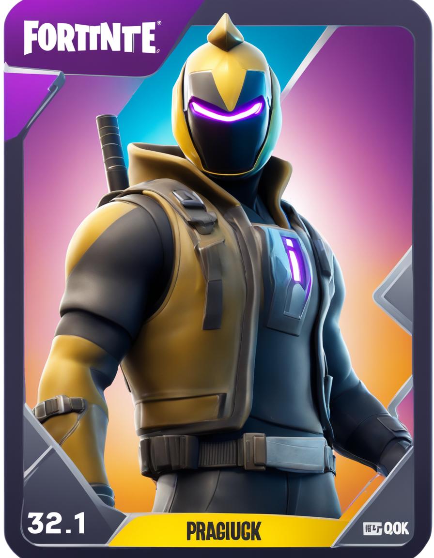 32k HD product photo of a Fortnite trading card featuring a popular game character.