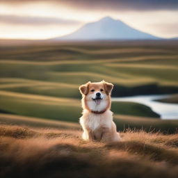 Create an image in the style of Joel Robison and Lucy Glendinning using a Nikon D850 visual perspective