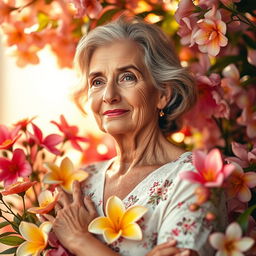 A thoughtful exploration of the natural evolution of women's body scent throughout different stages of maturity, illustrating the connection between body chemistry and changing life experiences