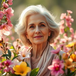 A thoughtful exploration of the natural evolution of women's body scent throughout different stages of maturity, illustrating the connection between body chemistry and changing life experiences